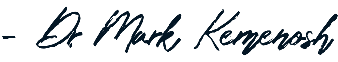 signature Dr. Mark Kemenosh